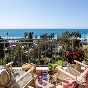 Unique Sea View Apartment, Center, 100m2 Nice